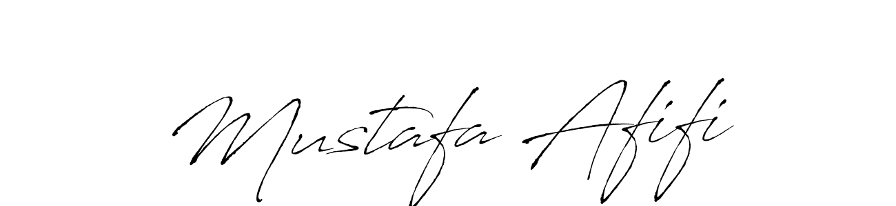 Mustafa Afifi stylish signature style. Best Handwritten Sign (Antro_Vectra) for my name. Handwritten Signature Collection Ideas for my name Mustafa Afifi. Mustafa Afifi signature style 6 images and pictures png