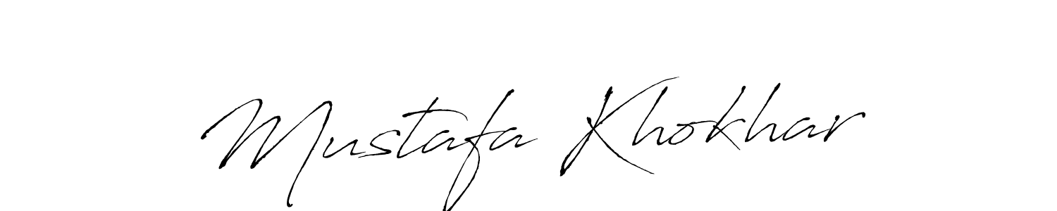 Use a signature maker to create a handwritten signature online. With this signature software, you can design (Antro_Vectra) your own signature for name Mustafa Khokhar. Mustafa Khokhar signature style 6 images and pictures png