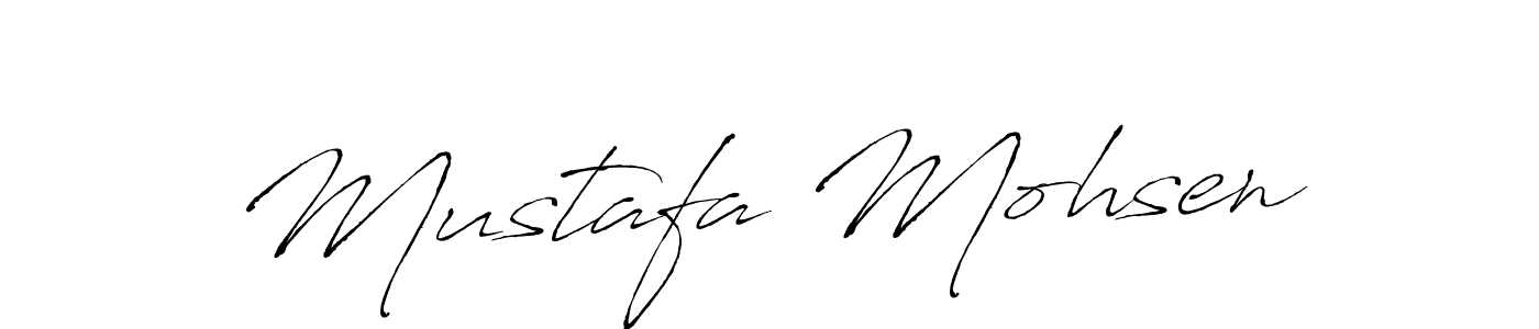 Use a signature maker to create a handwritten signature online. With this signature software, you can design (Antro_Vectra) your own signature for name Mustafa Mohsen. Mustafa Mohsen signature style 6 images and pictures png