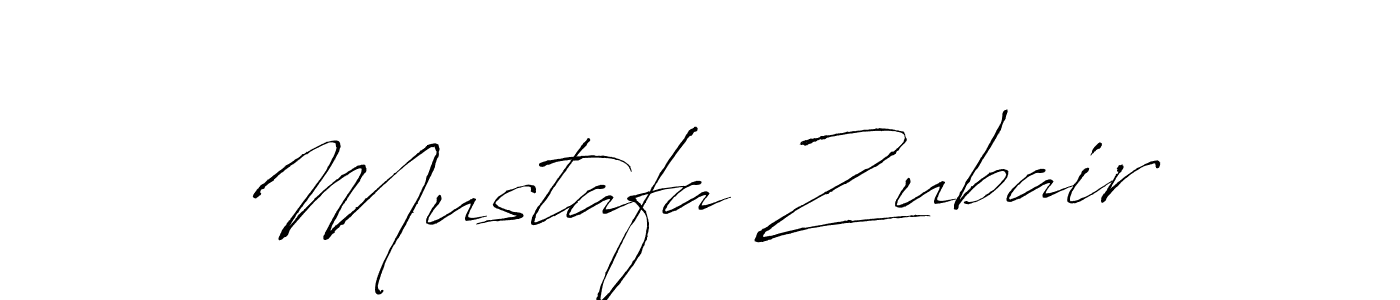 Antro_Vectra is a professional signature style that is perfect for those who want to add a touch of class to their signature. It is also a great choice for those who want to make their signature more unique. Get Mustafa Zubair name to fancy signature for free. Mustafa Zubair signature style 6 images and pictures png