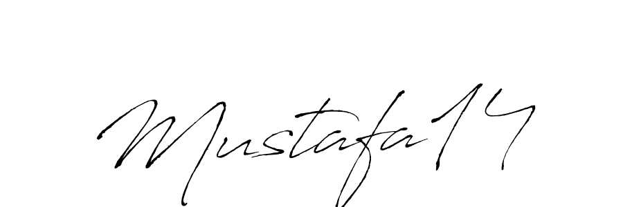 Similarly Antro_Vectra is the best handwritten signature design. Signature creator online .You can use it as an online autograph creator for name Mustafa14. Mustafa14 signature style 6 images and pictures png