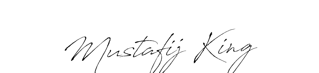 Antro_Vectra is a professional signature style that is perfect for those who want to add a touch of class to their signature. It is also a great choice for those who want to make their signature more unique. Get Mustafij King name to fancy signature for free. Mustafij King signature style 6 images and pictures png