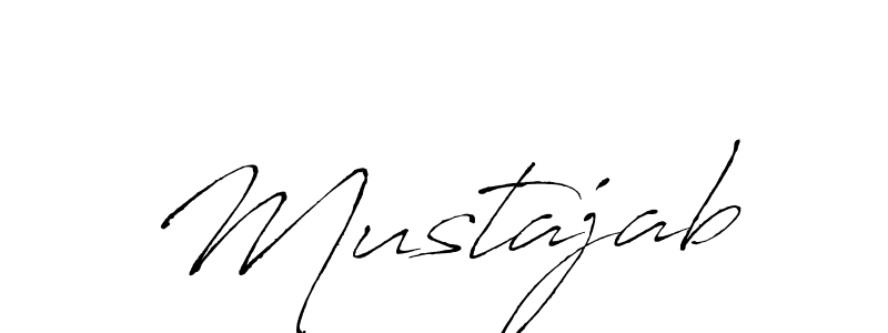 Use a signature maker to create a handwritten signature online. With this signature software, you can design (Antro_Vectra) your own signature for name Mustajab. Mustajab signature style 6 images and pictures png