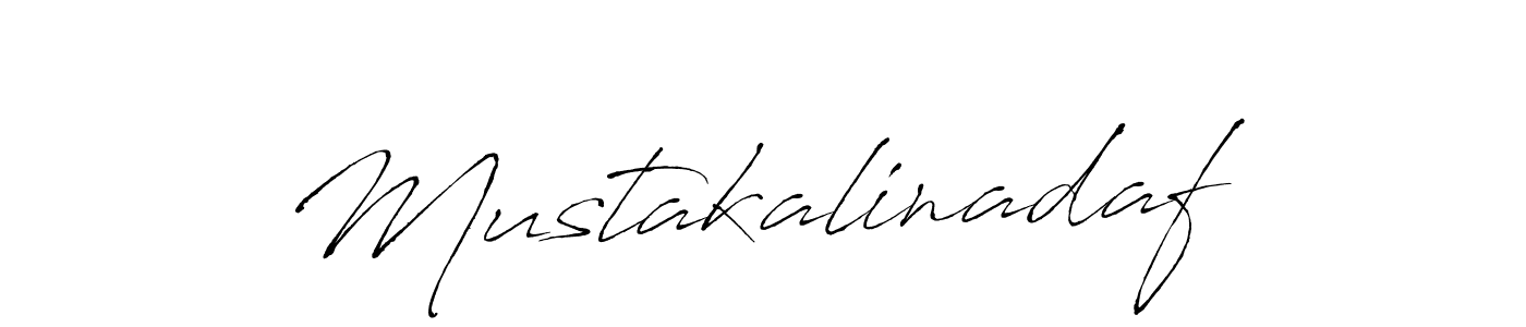 How to make Mustakalinadaf name signature. Use Antro_Vectra style for creating short signs online. This is the latest handwritten sign. Mustakalinadaf signature style 6 images and pictures png
