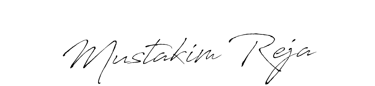 How to make Mustakim Reja signature? Antro_Vectra is a professional autograph style. Create handwritten signature for Mustakim Reja name. Mustakim Reja signature style 6 images and pictures png