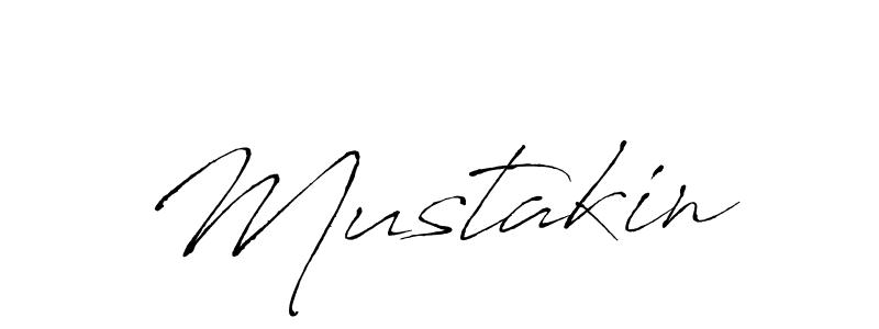 Design your own signature with our free online signature maker. With this signature software, you can create a handwritten (Antro_Vectra) signature for name Mustakin. Mustakin signature style 6 images and pictures png