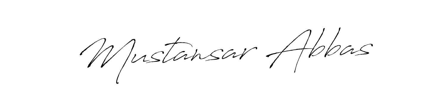 Make a beautiful signature design for name Mustansar Abbas. Use this online signature maker to create a handwritten signature for free. Mustansar Abbas signature style 6 images and pictures png