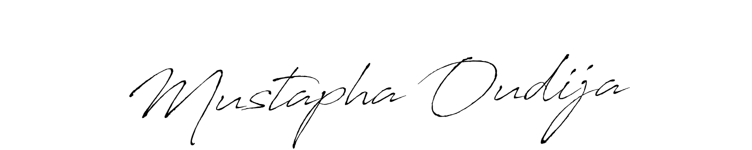 The best way (Antro_Vectra) to make a short signature is to pick only two or three words in your name. The name Mustapha Oudija include a total of six letters. For converting this name. Mustapha Oudija signature style 6 images and pictures png