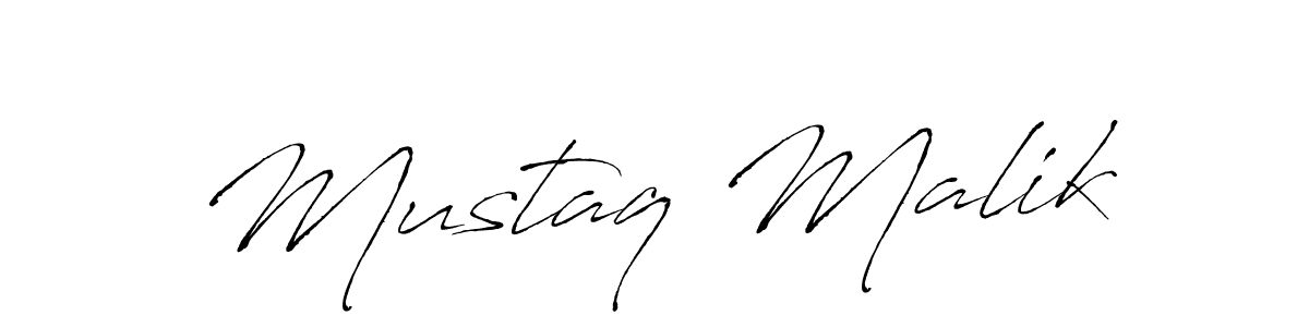 Create a beautiful signature design for name Mustaq Malik. With this signature (Antro_Vectra) fonts, you can make a handwritten signature for free. Mustaq Malik signature style 6 images and pictures png