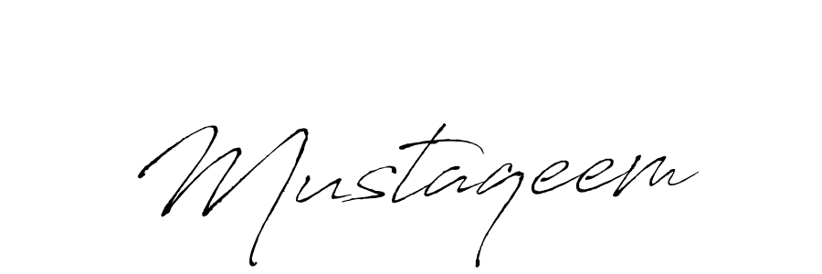 Mustaqeem stylish signature style. Best Handwritten Sign (Antro_Vectra) for my name. Handwritten Signature Collection Ideas for my name Mustaqeem. Mustaqeem signature style 6 images and pictures png