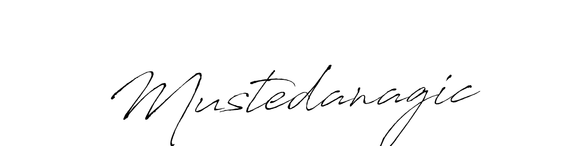 if you are searching for the best signature style for your name Mustedanagic. so please give up your signature search. here we have designed multiple signature styles  using Antro_Vectra. Mustedanagic signature style 6 images and pictures png