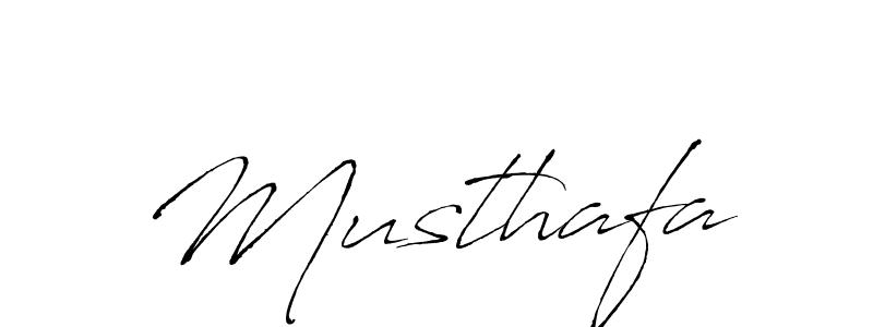 Design your own signature with our free online signature maker. With this signature software, you can create a handwritten (Antro_Vectra) signature for name Musthafa. Musthafa signature style 6 images and pictures png