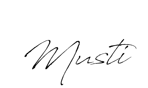 Create a beautiful signature design for name Musti. With this signature (Antro_Vectra) fonts, you can make a handwritten signature for free. Musti signature style 6 images and pictures png