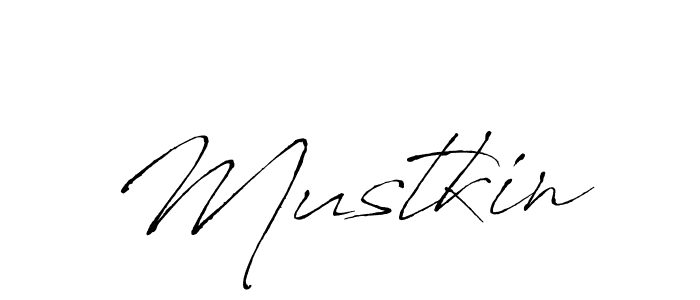 Design your own signature with our free online signature maker. With this signature software, you can create a handwritten (Antro_Vectra) signature for name Mustkin. Mustkin signature style 6 images and pictures png