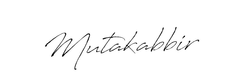 Antro_Vectra is a professional signature style that is perfect for those who want to add a touch of class to their signature. It is also a great choice for those who want to make their signature more unique. Get Mutakabbir name to fancy signature for free. Mutakabbir signature style 6 images and pictures png