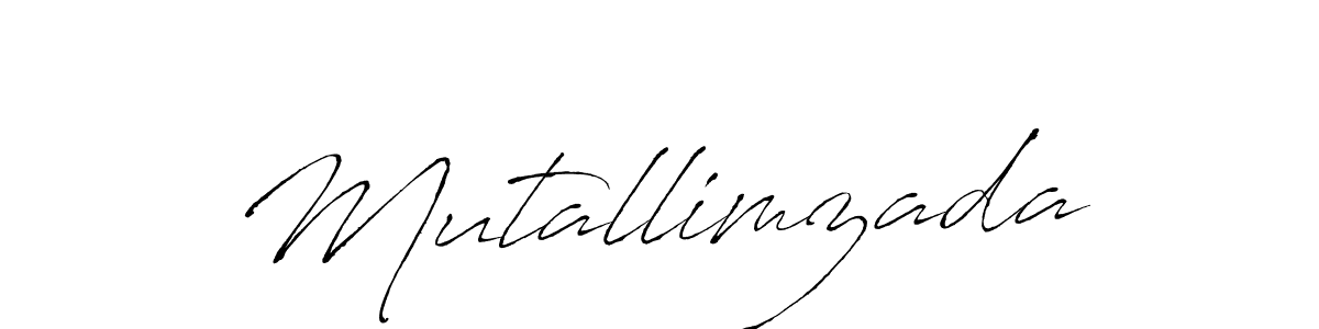 Mutallimzada stylish signature style. Best Handwritten Sign (Antro_Vectra) for my name. Handwritten Signature Collection Ideas for my name Mutallimzada. Mutallimzada signature style 6 images and pictures png