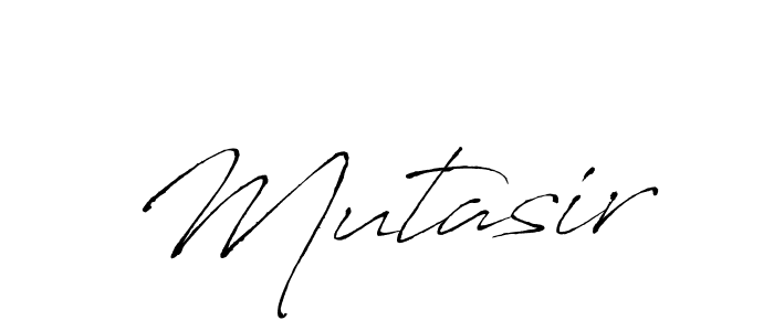 Also You can easily find your signature by using the search form. We will create Mutasir name handwritten signature images for you free of cost using Antro_Vectra sign style. Mutasir signature style 6 images and pictures png