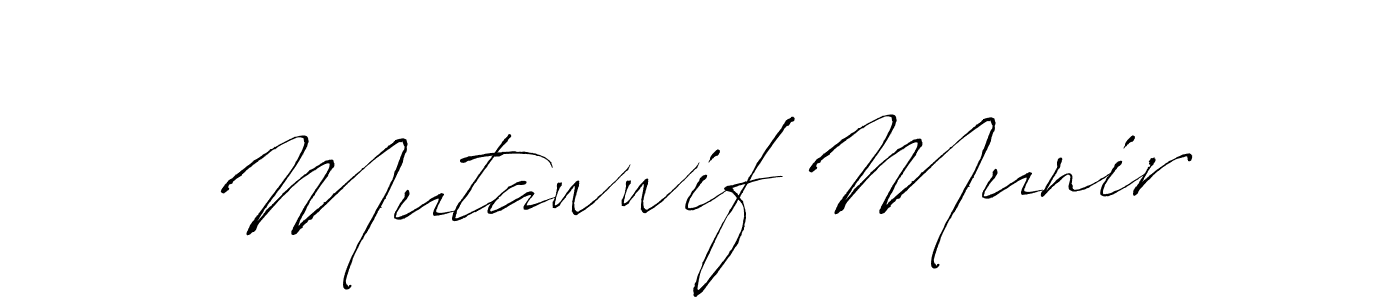 You can use this online signature creator to create a handwritten signature for the name Mutawwif Munir. This is the best online autograph maker. Mutawwif Munir signature style 6 images and pictures png