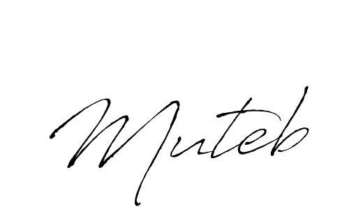 Make a beautiful signature design for name Muteb. Use this online signature maker to create a handwritten signature for free. Muteb signature style 6 images and pictures png