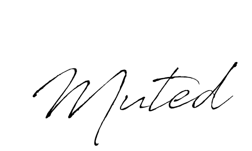 if you are searching for the best signature style for your name Muted. so please give up your signature search. here we have designed multiple signature styles  using Antro_Vectra. Muted signature style 6 images and pictures png