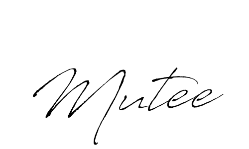 Also we have Mutee name is the best signature style. Create professional handwritten signature collection using Antro_Vectra autograph style. Mutee signature style 6 images and pictures png