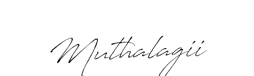 if you are searching for the best signature style for your name Muthalagii. so please give up your signature search. here we have designed multiple signature styles  using Antro_Vectra. Muthalagii signature style 6 images and pictures png