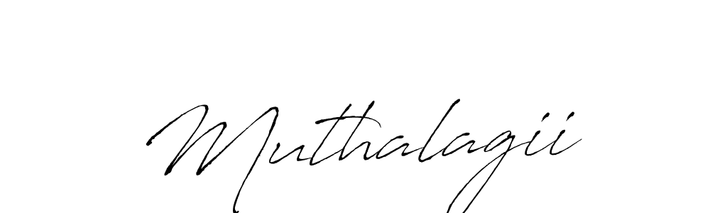 if you are searching for the best signature style for your name Muthalagii. so please give up your signature search. here we have designed multiple signature styles  using Antro_Vectra. Muthalagii signature style 6 images and pictures png