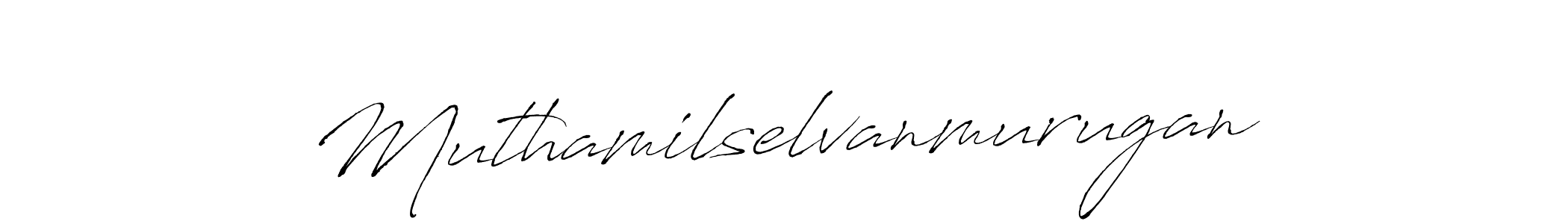 Design your own signature with our free online signature maker. With this signature software, you can create a handwritten (Antro_Vectra) signature for name Muthamilselvanmurugan. Muthamilselvanmurugan signature style 6 images and pictures png