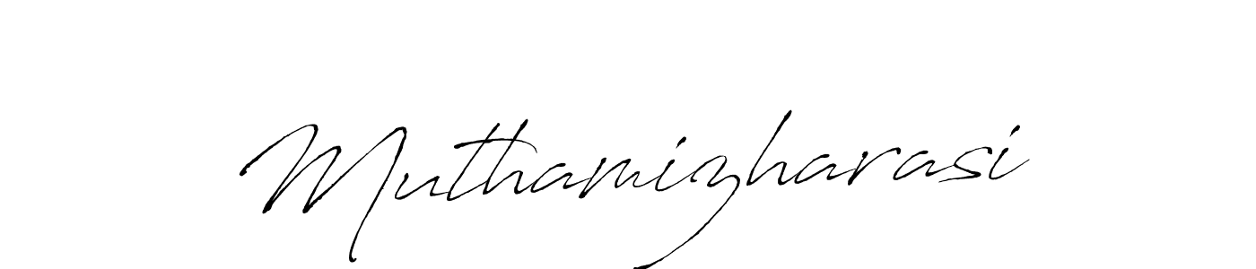 You should practise on your own different ways (Antro_Vectra) to write your name (Muthamizharasi) in signature. don't let someone else do it for you. Muthamizharasi signature style 6 images and pictures png