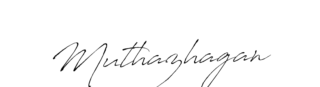 You should practise on your own different ways (Antro_Vectra) to write your name (Muthazhagan) in signature. don't let someone else do it for you. Muthazhagan signature style 6 images and pictures png