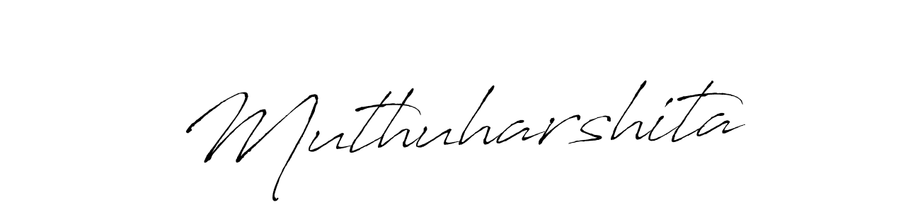 Also we have Muthuharshita name is the best signature style. Create professional handwritten signature collection using Antro_Vectra autograph style. Muthuharshita signature style 6 images and pictures png