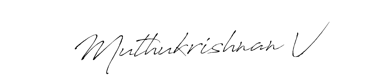 Here are the top 10 professional signature styles for the name Muthukrishnan V. These are the best autograph styles you can use for your name. Muthukrishnan V signature style 6 images and pictures png
