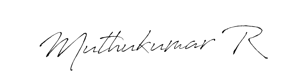 Use a signature maker to create a handwritten signature online. With this signature software, you can design (Antro_Vectra) your own signature for name Muthukumar R. Muthukumar R signature style 6 images and pictures png
