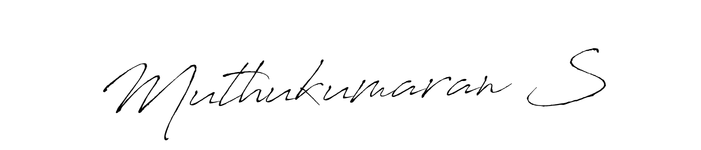 Design your own signature with our free online signature maker. With this signature software, you can create a handwritten (Antro_Vectra) signature for name Muthukumaran S. Muthukumaran S signature style 6 images and pictures png