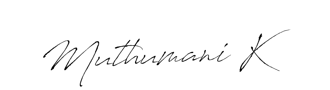 Also You can easily find your signature by using the search form. We will create Muthumani K name handwritten signature images for you free of cost using Antro_Vectra sign style. Muthumani K signature style 6 images and pictures png