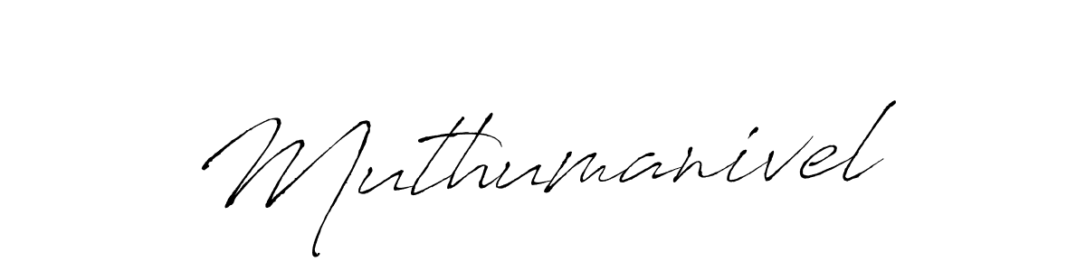 Muthumanivel stylish signature style. Best Handwritten Sign (Antro_Vectra) for my name. Handwritten Signature Collection Ideas for my name Muthumanivel. Muthumanivel signature style 6 images and pictures png