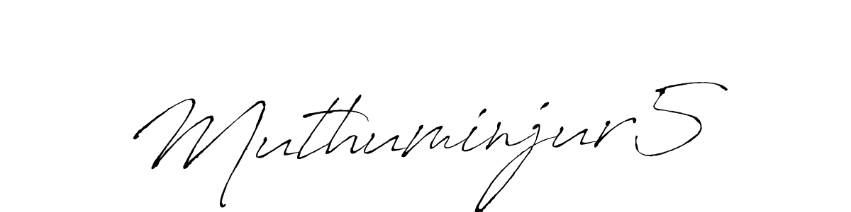 Design your own signature with our free online signature maker. With this signature software, you can create a handwritten (Antro_Vectra) signature for name Muthuminjur5. Muthuminjur5 signature style 6 images and pictures png
