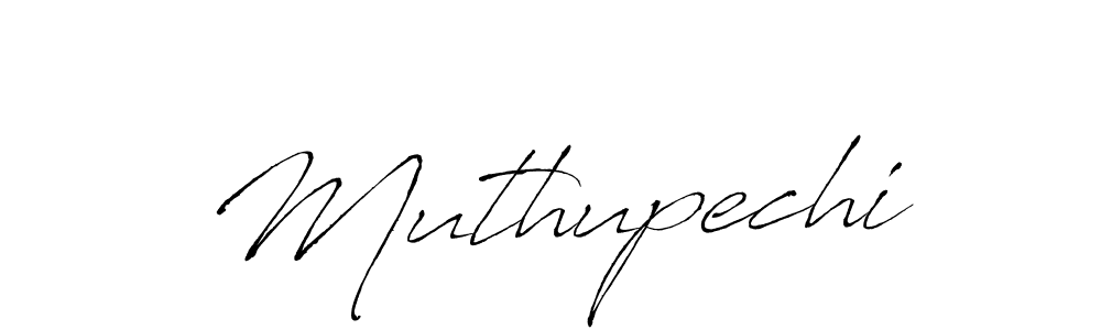 Use a signature maker to create a handwritten signature online. With this signature software, you can design (Antro_Vectra) your own signature for name Muthupechi. Muthupechi signature style 6 images and pictures png