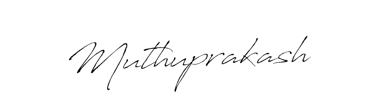 Create a beautiful signature design for name Muthuprakash. With this signature (Antro_Vectra) fonts, you can make a handwritten signature for free. Muthuprakash signature style 6 images and pictures png