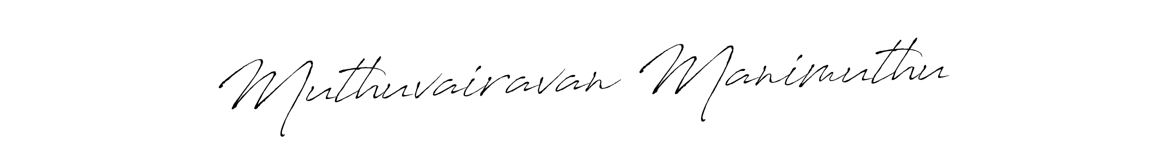 Once you've used our free online signature maker to create your best signature Antro_Vectra style, it's time to enjoy all of the benefits that Muthuvairavan Manimuthu name signing documents. Muthuvairavan Manimuthu signature style 6 images and pictures png