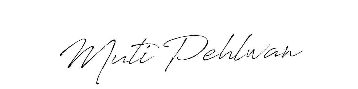 Similarly Antro_Vectra is the best handwritten signature design. Signature creator online .You can use it as an online autograph creator for name Muti Pehlwan. Muti Pehlwan signature style 6 images and pictures png