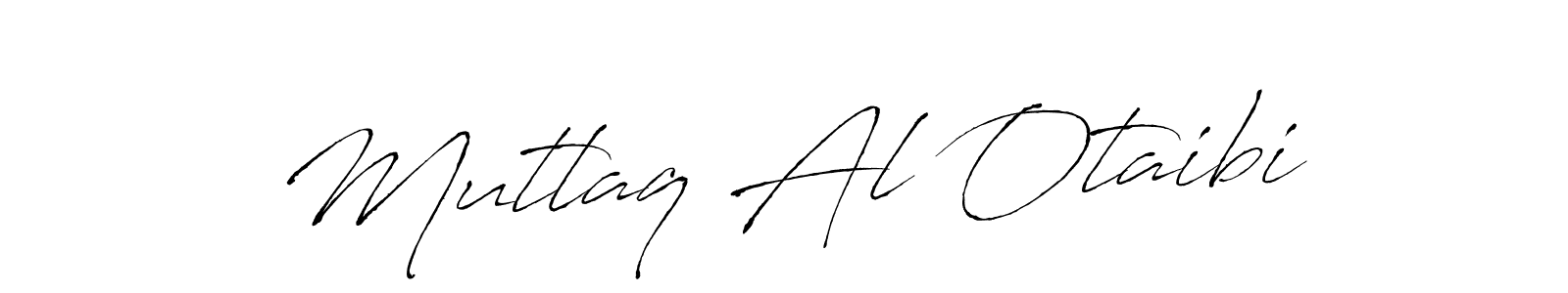 Create a beautiful signature design for name Mutlaq Al Otaibi. With this signature (Antro_Vectra) fonts, you can make a handwritten signature for free. Mutlaq Al Otaibi signature style 6 images and pictures png