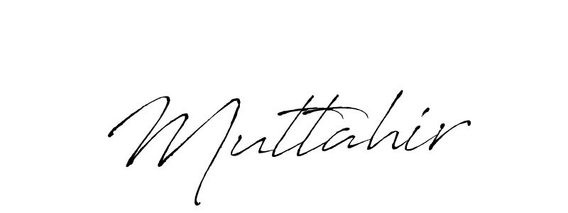 Muttahir stylish signature style. Best Handwritten Sign (Antro_Vectra) for my name. Handwritten Signature Collection Ideas for my name Muttahir. Muttahir signature style 6 images and pictures png