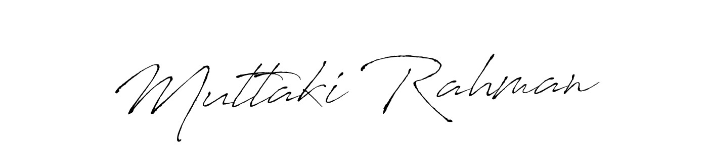 You should practise on your own different ways (Antro_Vectra) to write your name (Muttaki Rahman) in signature. don't let someone else do it for you. Muttaki Rahman signature style 6 images and pictures png