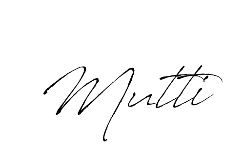 Create a beautiful signature design for name Mutti. With this signature (Antro_Vectra) fonts, you can make a handwritten signature for free. Mutti signature style 6 images and pictures png