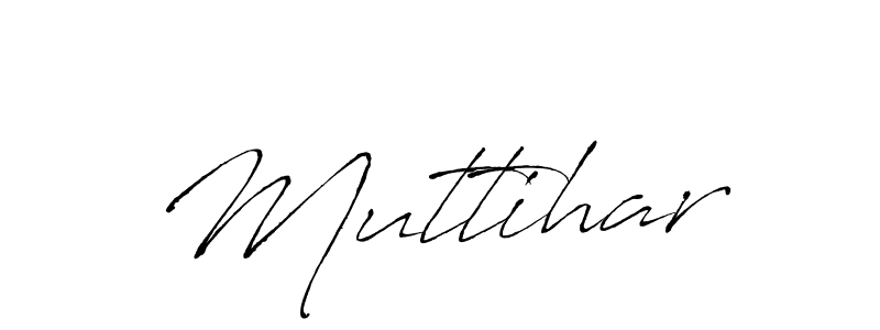 You should practise on your own different ways (Antro_Vectra) to write your name (Muttihar) in signature. don't let someone else do it for you. Muttihar signature style 6 images and pictures png