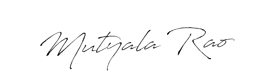 The best way (Antro_Vectra) to make a short signature is to pick only two or three words in your name. The name Mutyala Rao include a total of six letters. For converting this name. Mutyala Rao signature style 6 images and pictures png