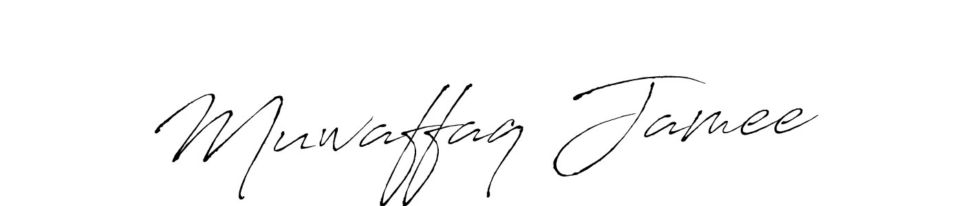 Make a beautiful signature design for name Muwaffaq Jamee. Use this online signature maker to create a handwritten signature for free. Muwaffaq Jamee signature style 6 images and pictures png