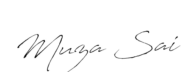 Also You can easily find your signature by using the search form. We will create Muza Sai name handwritten signature images for you free of cost using Antro_Vectra sign style. Muza Sai signature style 6 images and pictures png