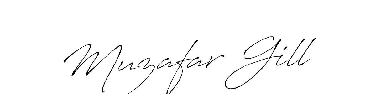 It looks lik you need a new signature style for name Muzafar Gill. Design unique handwritten (Antro_Vectra) signature with our free signature maker in just a few clicks. Muzafar Gill signature style 6 images and pictures png